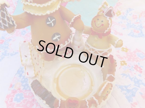 画像9: Gingerbread Family Candle Holder (9)