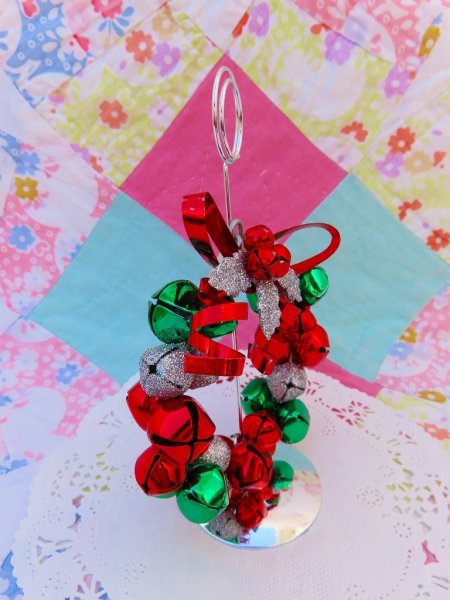 画像3: Christmas Bell Wreath Clip Stand (3)