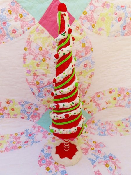 画像3: Clay Christmas Tree Red (3)