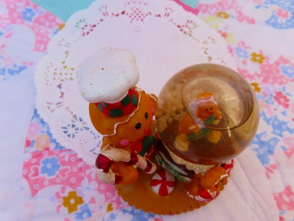 画像7: Gingerbread Mini Snowdome  (7)