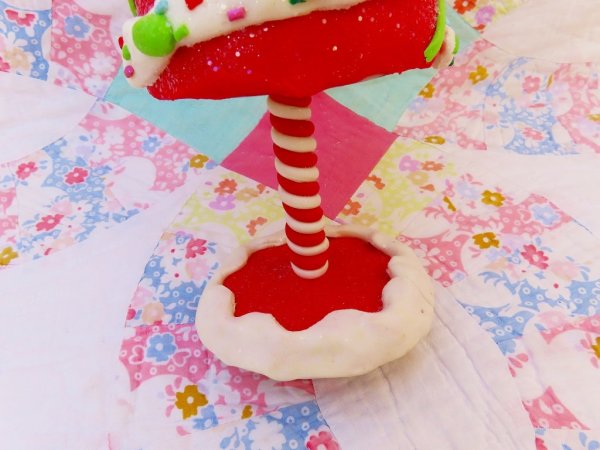 画像6: Clay Christmas Tree Red (6)