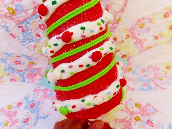 画像5: Clay Christmas Tree Red (5)