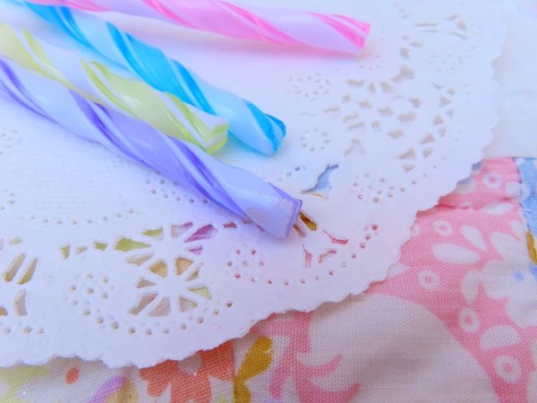 画像5: New Pastel Candy Cane Stick Set (5)