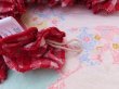 画像5: New Gingham Check Gather Garland Red (5)