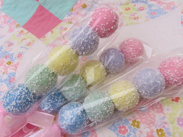 画像3: New Pastel Ball Stick Ornament (3)