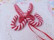 画像4: New Cross Candy Cane Bow (4)