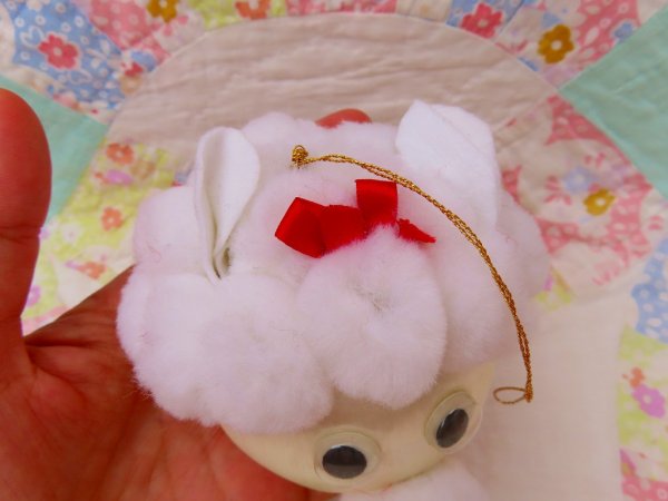 画像6: Silk Ball Lamb Ornament (6)