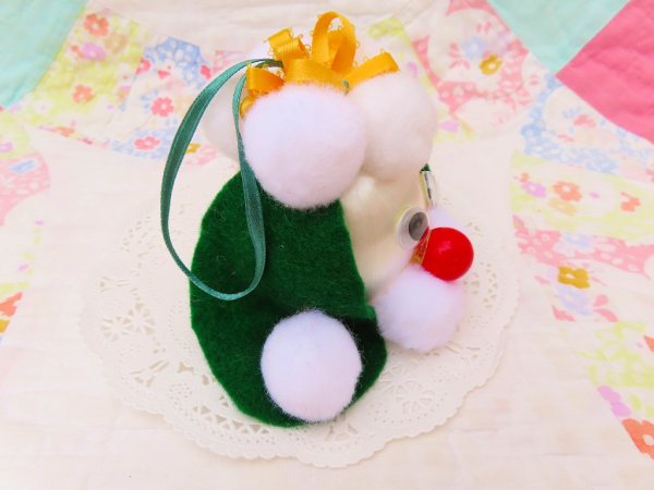 画像4: Silk Ball Poodle Green Ear (4)