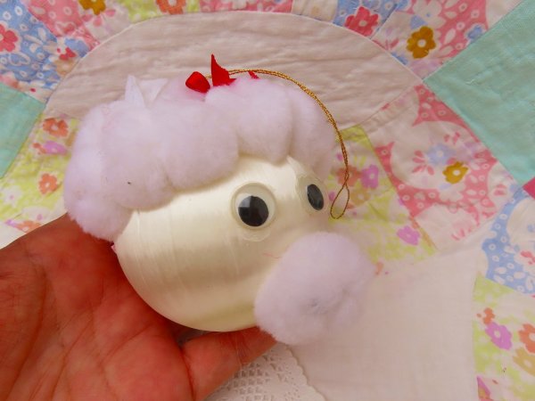 画像5: Silk Ball Lamb Ornament (5)