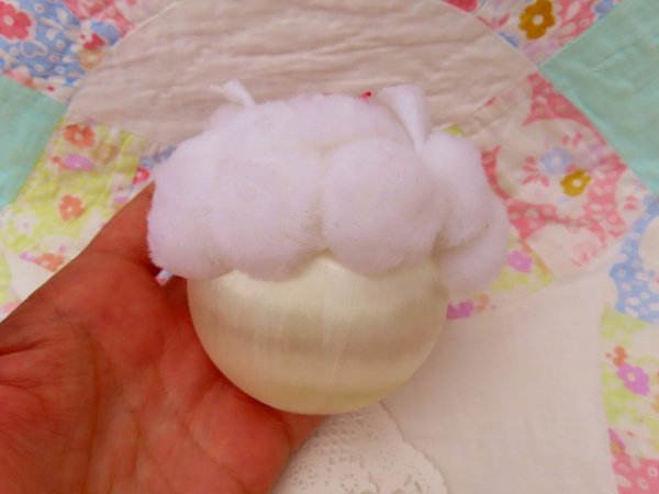画像8: Silk Ball Lamb Ornament (8)