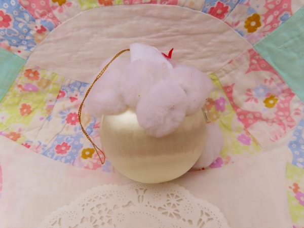 画像3: Silk Ball Lamb Ornament (3)