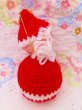 画像4: Yarn Ball Santa Ornament (4)